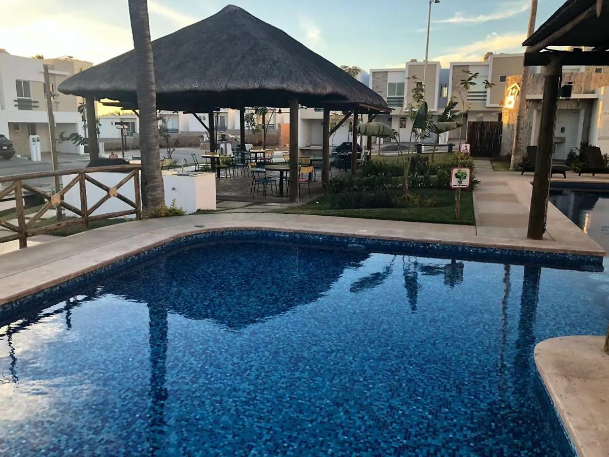 Сasa de vacaciones Bella Casa 3 Rec 4 Baños Piscina Playa para 12 Villa Mazatlán